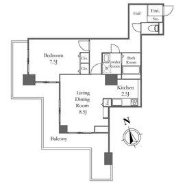 リバーシティ21新川 2012 間取り図