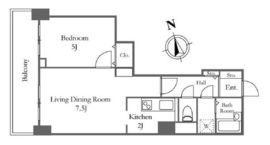 リバーシティ21新川 2315 間取り図