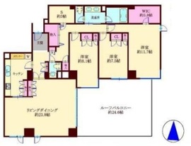 綱町ホームズ 2階 間取り図