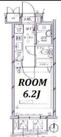 リクレイシア西麻布 2-1102 間取り図