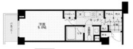 エスティメゾン代沢 217 間取り図