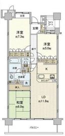 クリオレジダンス東京 5階 間取り図