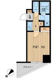 リテラス白金台ヒルズ 502 間取り図