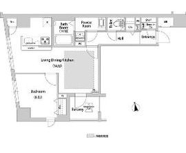 BLESS西巣鴨 408 間取り図