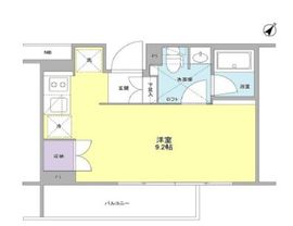 スタイリオ中延2ウエスト 102 間取り図