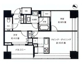 グランスイート麻布台ヒルトップタワー 16階 間取り図