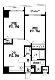 HF東日本橋レジデンス 503 間取り図