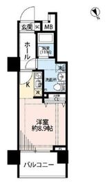 プレール・ドゥーク東新宿3 6階 間取り図