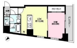 プライマル茅場町 1001 間取り図