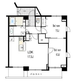 ソフィア東六本木 5階 間取り図