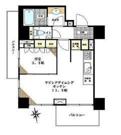 サーラ・プラティコ 2階 間取り図