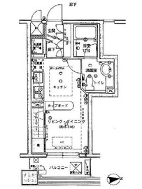 アクシア原宿 3階 間取り図