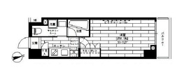 ステージファースト飯田橋アジールコート 5階 間取り図