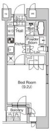 プライムアーバン池袋 404 間取り図