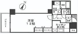 トルナーレ日本橋浜町 26階 間取り図