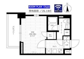 ステージファースト芝公園 7階 間取り図