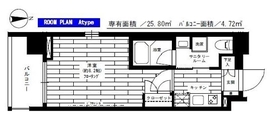 ステージファースト芝公園 5階 間取り図