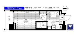 ステージファースト芝公園 5階 間取り図