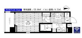 ステージファースト芝公園 5階 間取り図