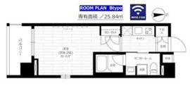 ステージファースト芝公園 7階 間取り図
