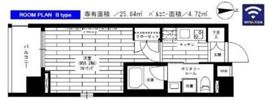 ステージファースト芝公園 9階 間取り図