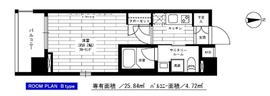 ステージファースト芝公園 10階 間取り図