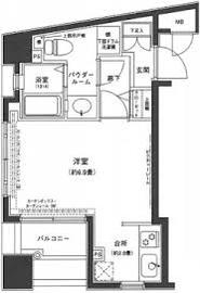 コンフォリア愛宕 701 間取り図