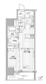 サンウッド東日本橋フラッツ 2階 間取り図