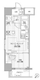 サンウッド東日本橋フラッツ 2階 間取り図