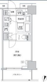 パークハビオ渋谷本町レジデンス 609 間取り図