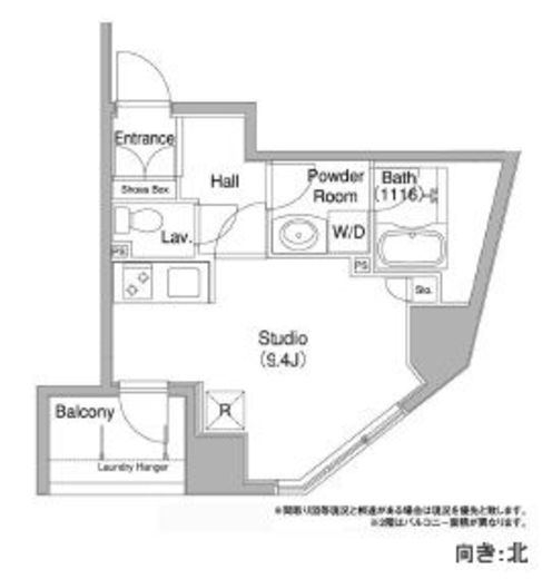 コンフォリア銀座イースト 1002 間取り図