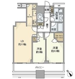 セントラルレジデンス シティタワー池袋 17階 間取り図