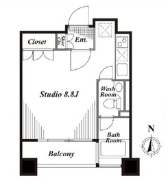 キャビンアリーナ南青山 602 間取り図