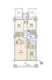 グランアルト豊洲 16階 間取り図