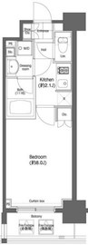 コンフォリア三田EAST 308 間取り図