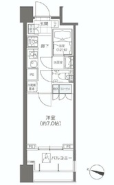 メゾンカルム本郷 506 間取り図