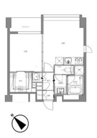 シティテラス赤坂 303 間取り図