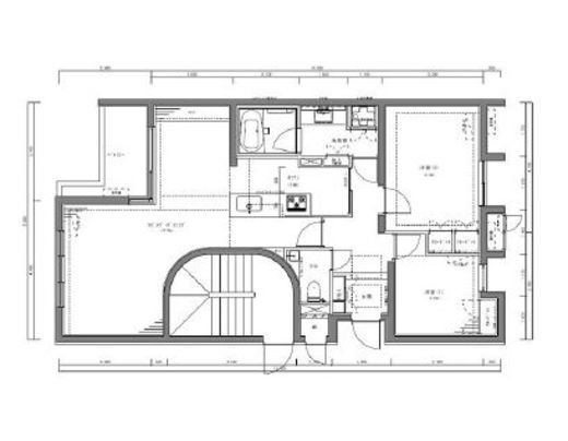 レジディア上目黒 302 間取り図