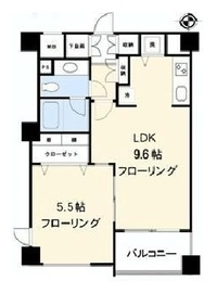 グランコピエ広尾 7階 間取り図