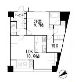 南青山テラス常盤松フォレスト 3階 間取り図