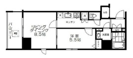 プレミアムキューブ日本橋浜町 3階 間取り図