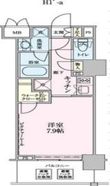 ザ・レジデンス赤坂檜町 512 間取り図