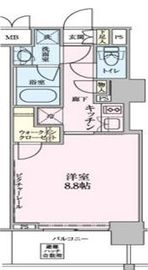 ザ・レジデンス赤坂檜町 710 間取り図