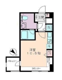 ブロードシティ東京 2階 間取り図