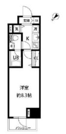 ルクレ日本橋馬喰町 805 間取り図