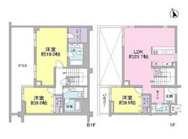 麻布マナー 105 間取り図