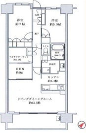 スターコート豊洲 12階 間取り図