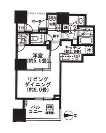 ドゥ・トゥール 29階 間取り図