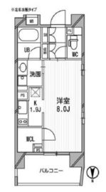 クリオ西池袋 2階 間取り図