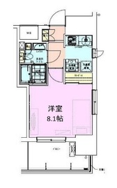 門前仲町レジデンス六番館 1306 間取り図